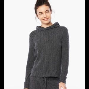 Beyond Yoga Living Easy Waffle Knit Hoodie